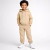 Conjunto Moletom Infantil Canguru Menino Blusa e Calça Ajustável