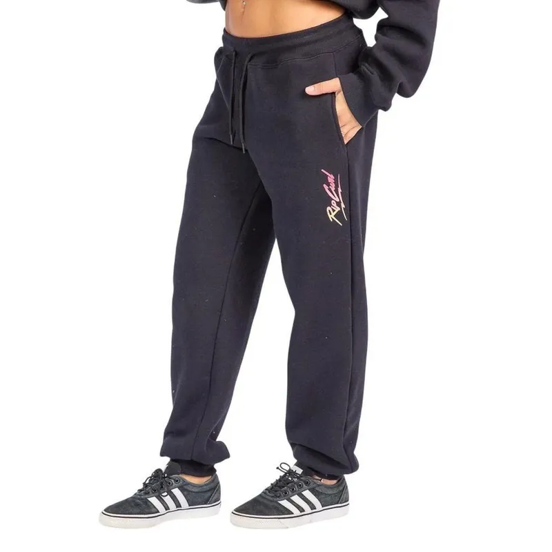 Calça Moletom Rip Curl Paradise Preta Feminina