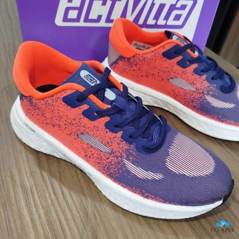 Tenis Masculino Actvitta Casual Esportivo Lite Kenya Confortavel