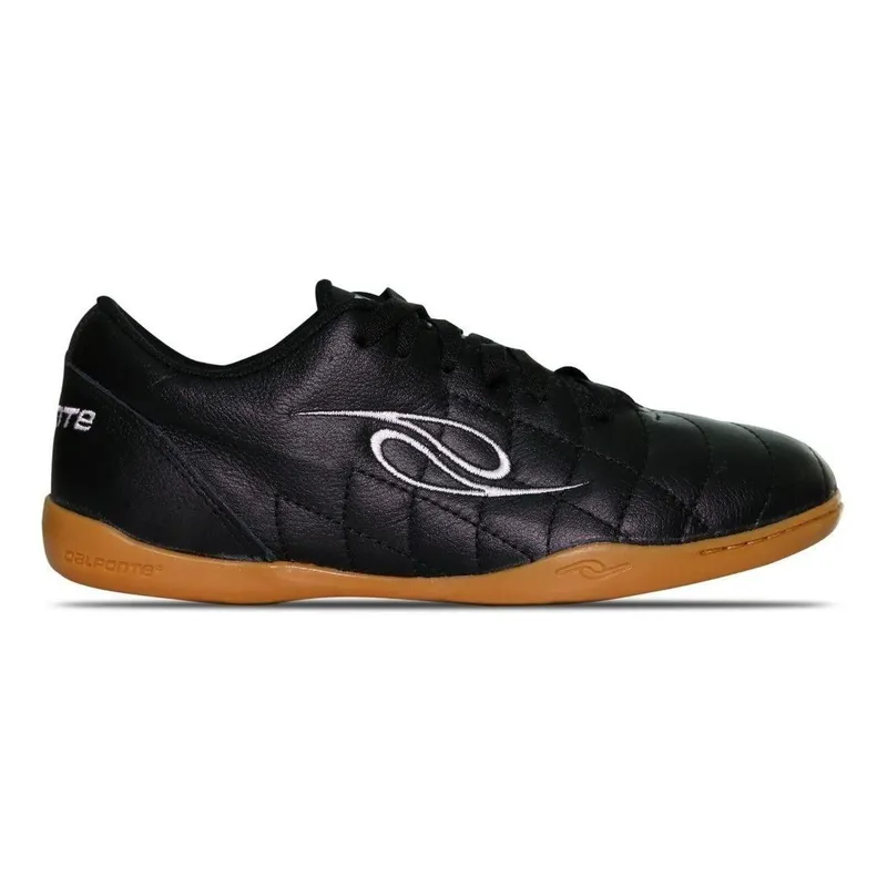 Chuteira Futsal Dalponte Roma Preta Masculina