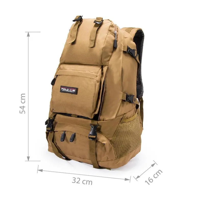 Mochila Camping Cargueira Polo One Mochilão Trilha Viagem