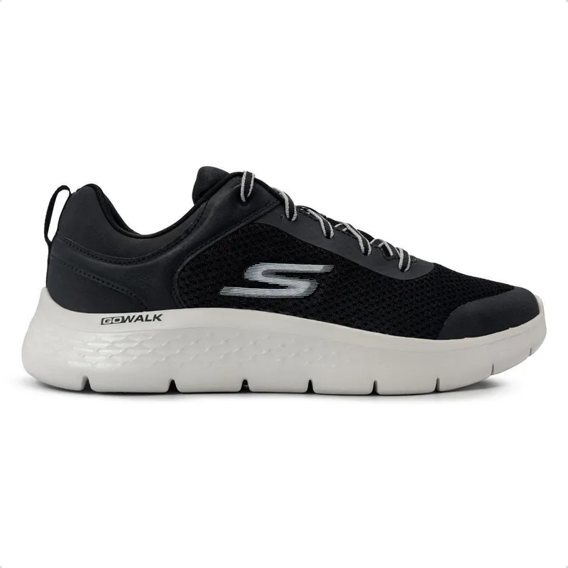 TENIS GO WALK FLEX 216495BR-BKW - PRETO/BRANCO 40