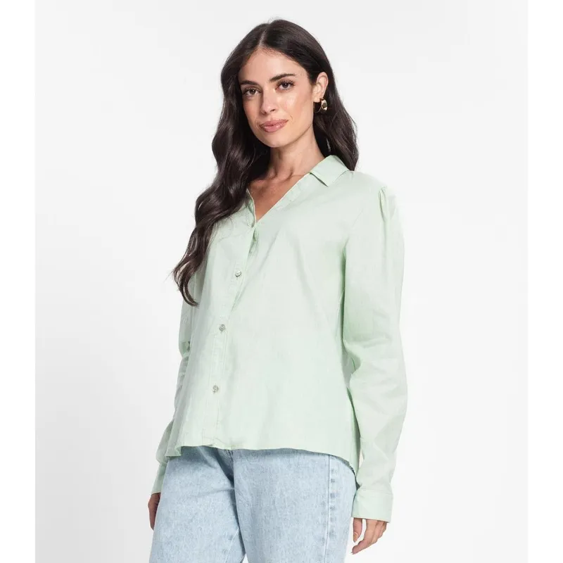 Camisa Feminina Manga Longa Endless Verde