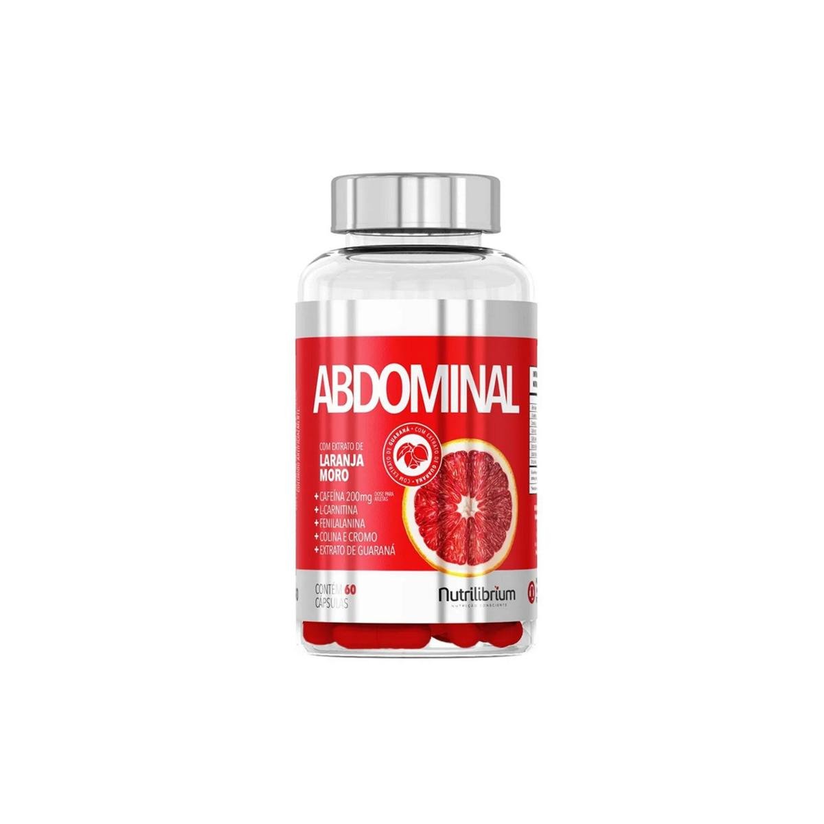 Abdominal Laranja Moro 60 cápsulas Nutrilibrium