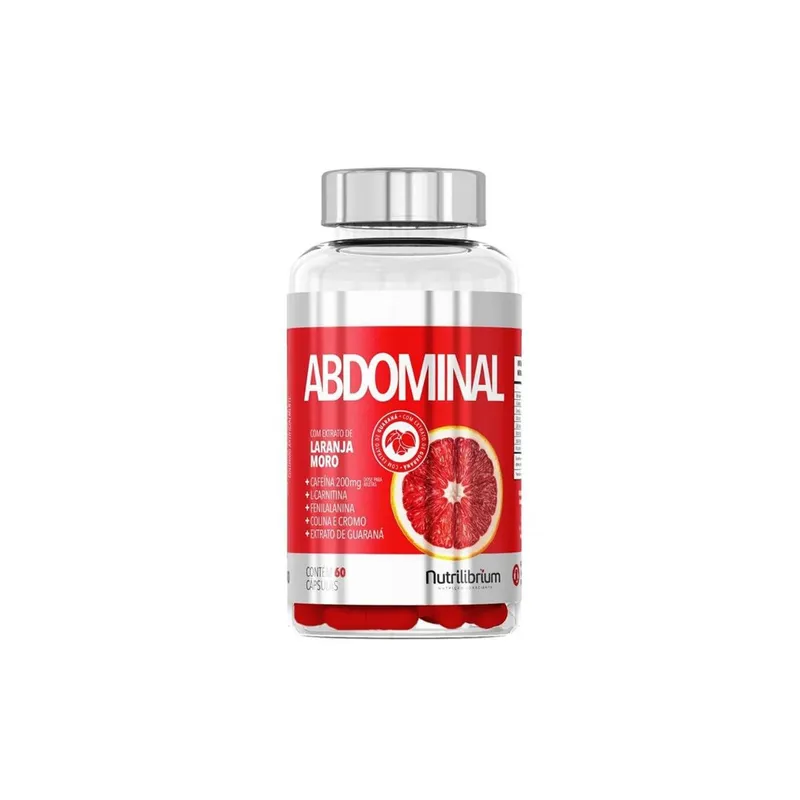 Abdominal Laranja Moro 60 cápsulas Nutrilibrium