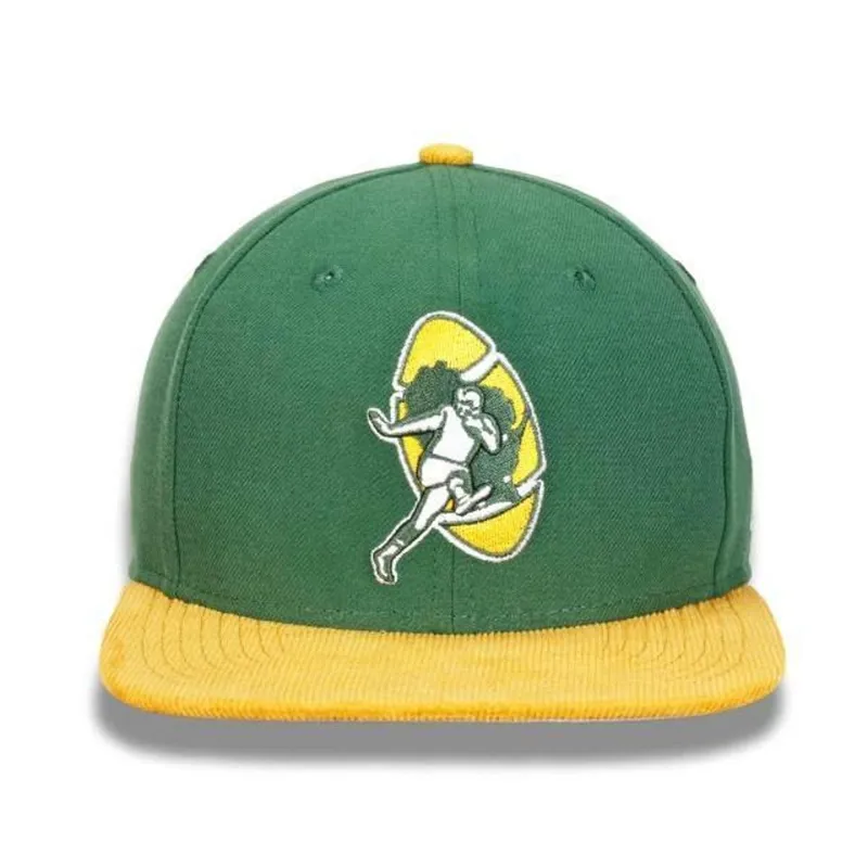 BONÉ NEW ERA 950 GREEN BAY PACKERS ORIGINAL FIT NFV16BON107 VERDE AMARELO