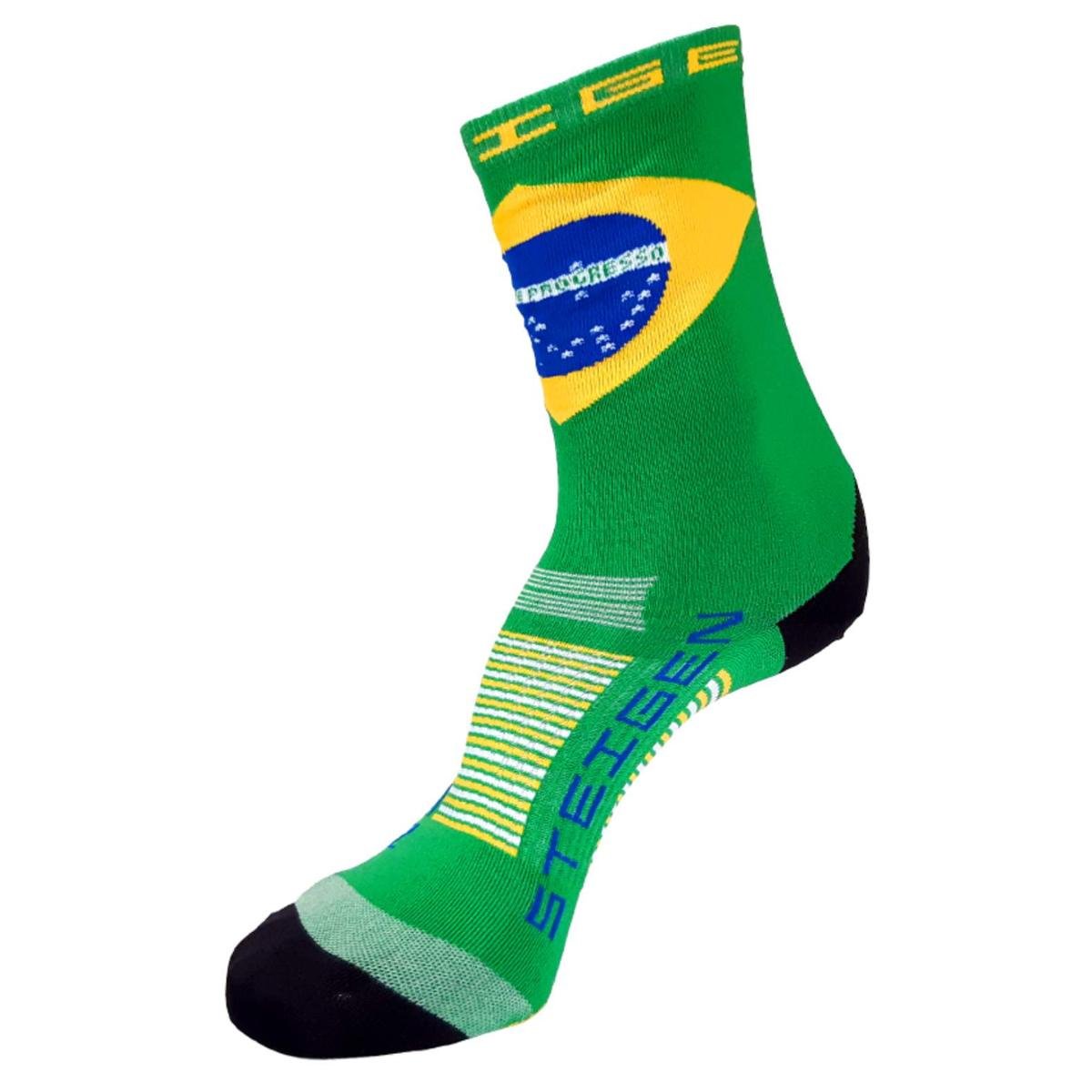 Meia Steigen Brasil Cano Alto