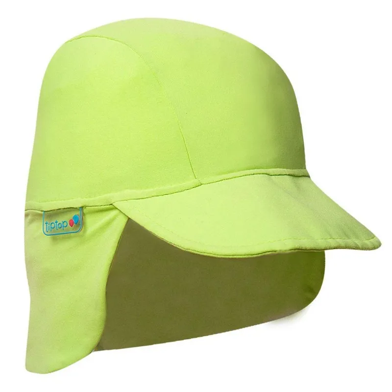 Boné Praia Infantil Proteção UV Verde Neon Tip Top