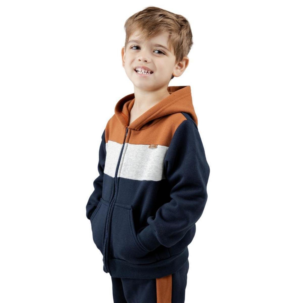 CONJUNTO INFANTIL MOLETOM MASCULINO MENINO JUVENIL 3 MESES A 16 ANOS QUENTINHO PARA O FRIO INVERNO