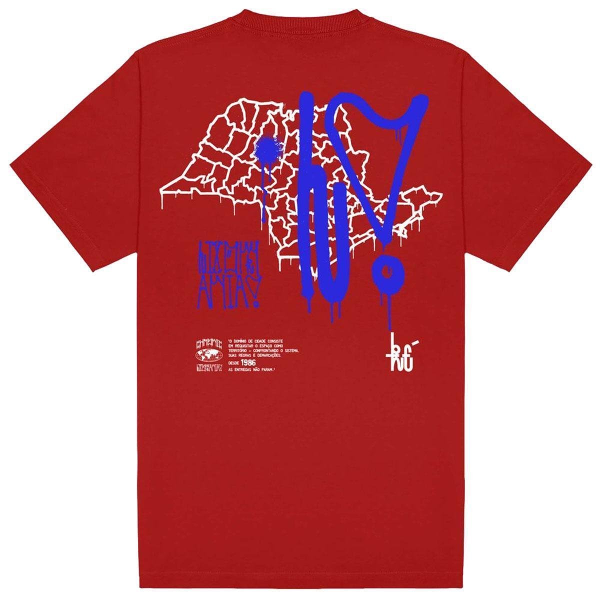 Camiseta Chronic Lixomania SP Dominado Vermelho 019