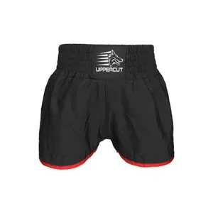 Calção Short Muay Thai Kickboxing Black - sem silk - Preto