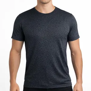 Camisa Masculina Mescla Confortável Algodão Alta Qualidade Casual