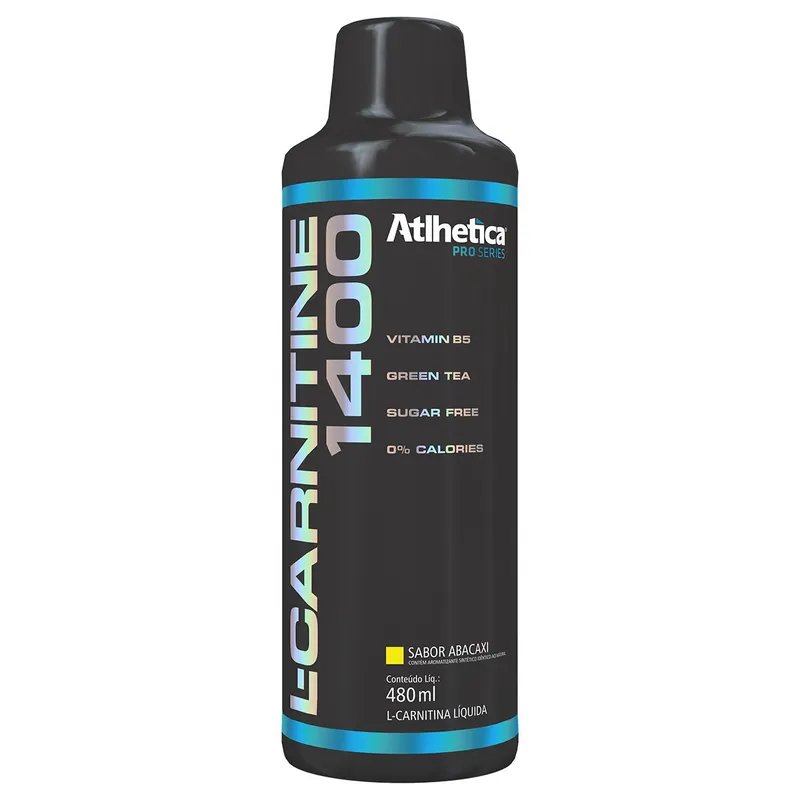 L-Carnitina 1400 Pro Series 480 ml - Atlhetica Nutrition