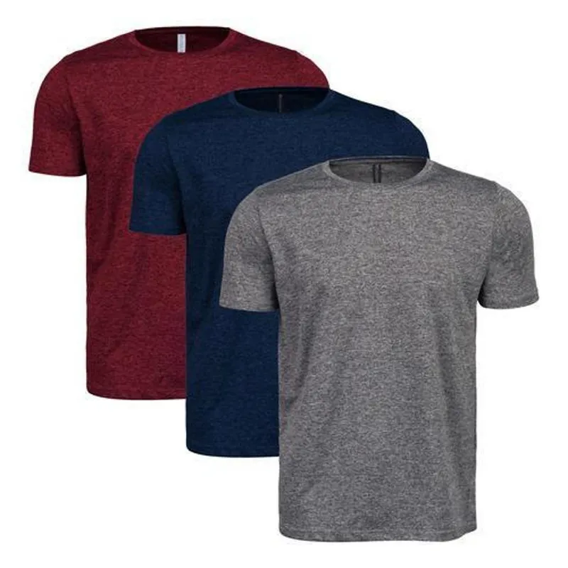 Kit 3 Camisetas Masculina Dry Treino Academia Plus Size