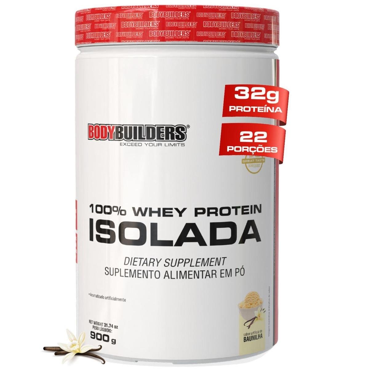 Whey Protein Isolada 900g – Bodybuilders