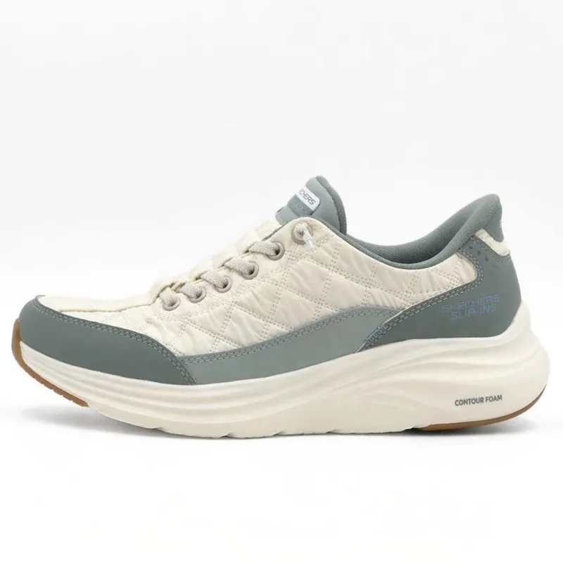 Tênis Skechers Esportivo Contour Foam com Cadarço Feminino