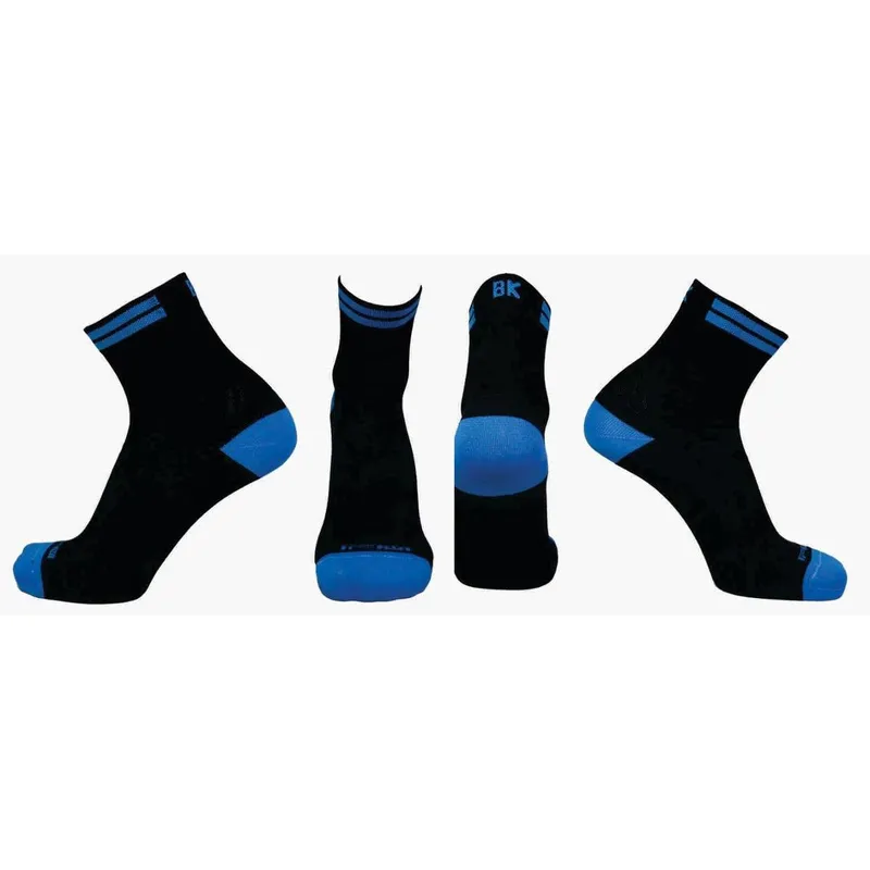 Meia de Ciclismo Cano Curto BK Com Azul Royal