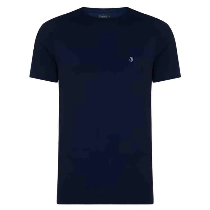 Camiseta Individual Masculina Marinho Slim Fit
