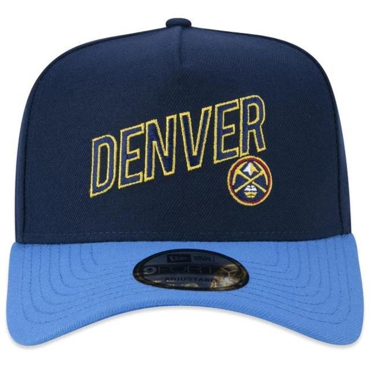 BONÉ NEW ERA 940 DENVER NUGGETS CORE MARINHO AZUL
