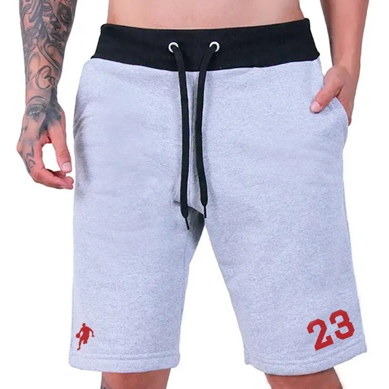 Bermuda Moletom Esportiva Shorts Masculino Academia Futebol Basquete Cor:;Tamanho:P;Gênero:Masculino