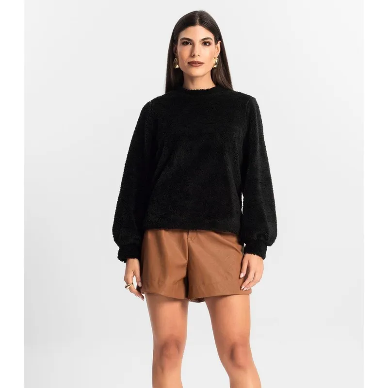 Blusão Endless de Pelo Carneiro Feminino