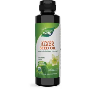 Suplemento de óleo de semente preta orgânico Nature's Way 240 ml