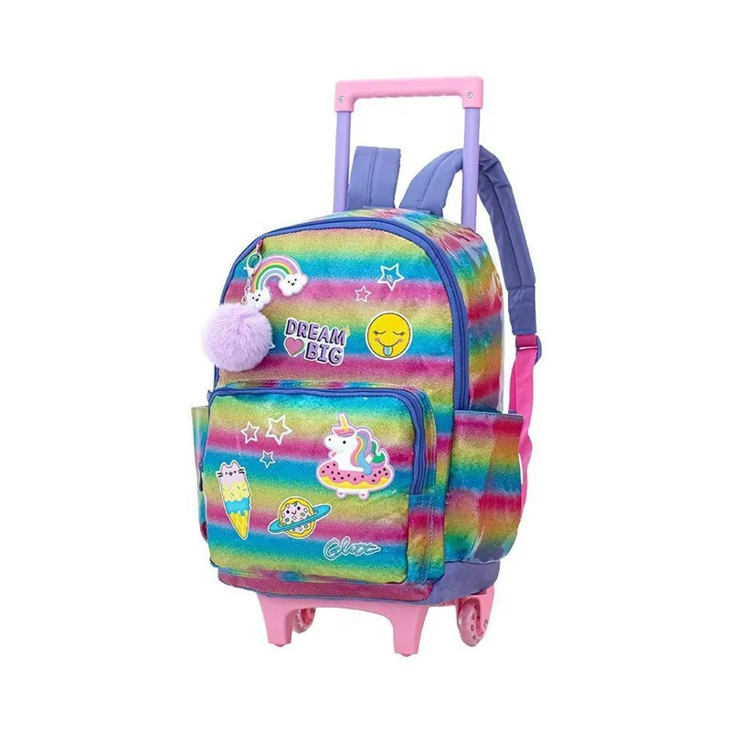 Mochila Carrinho Rosa Dream Big | Seanite