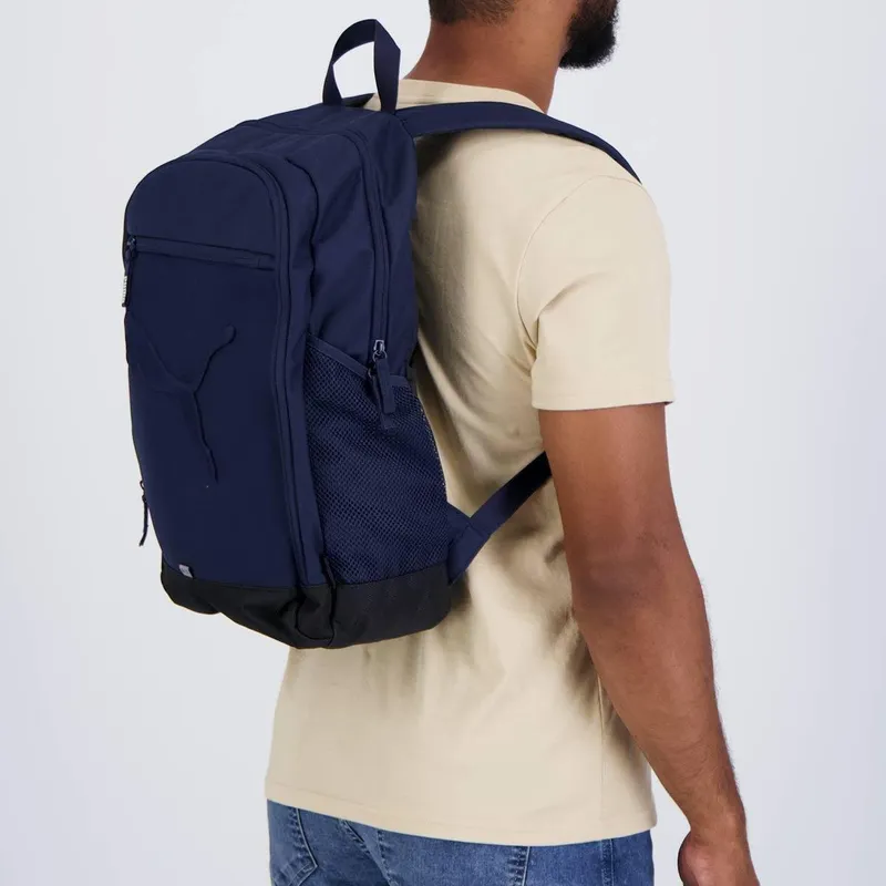 Mochila Puma Buzz Marinho e Preta
