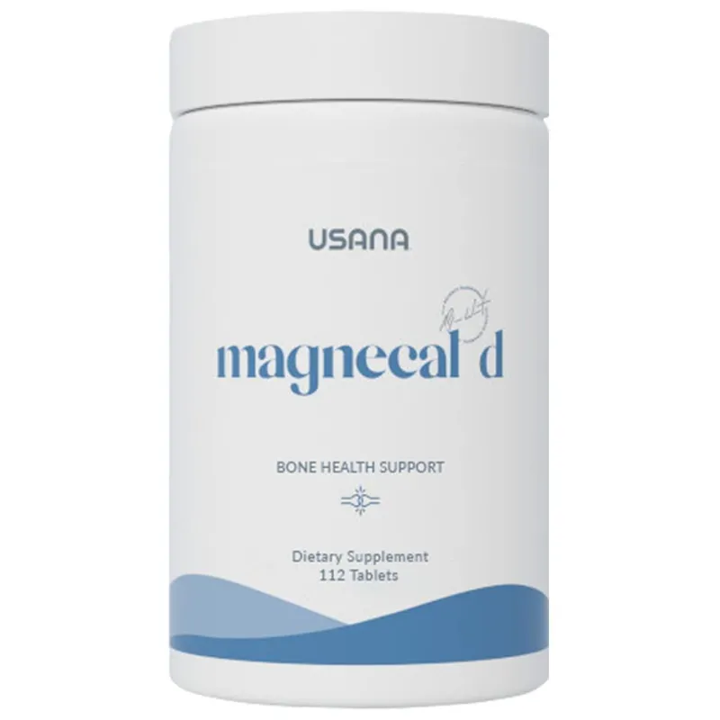 Suplemento USANA MagneCal D Balanceado de Magnésio e Cálcio