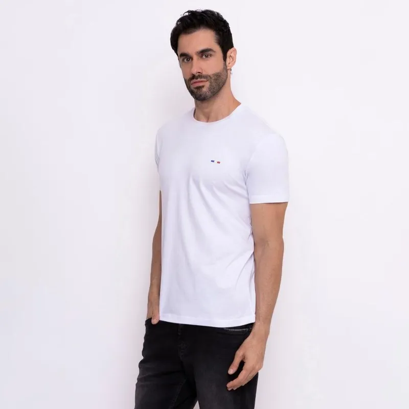 Camiseta Industrie Clássico França Premium Básica Masculina