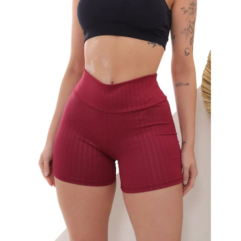 Shorts Legging Feminino Cirre 3D Academia Fitness