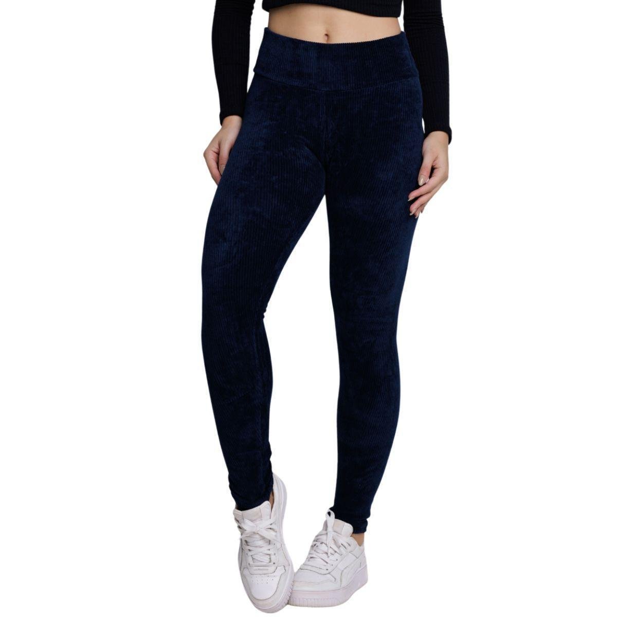 Calça Vekyo Legging Cotelê Veludo Feminino