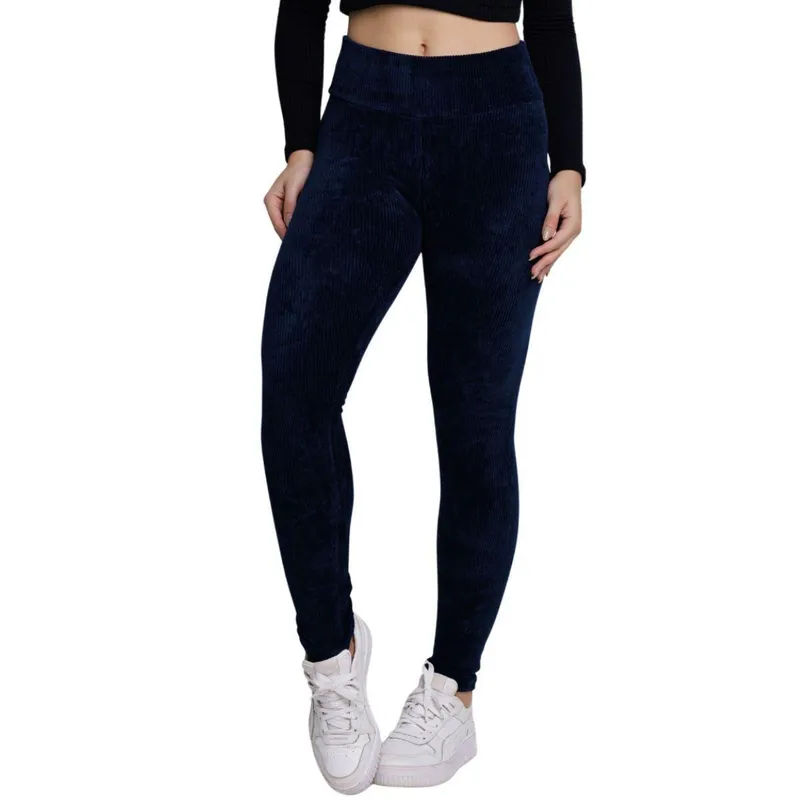 Calça Vekyo Legging Cotelê Veludo Feminino