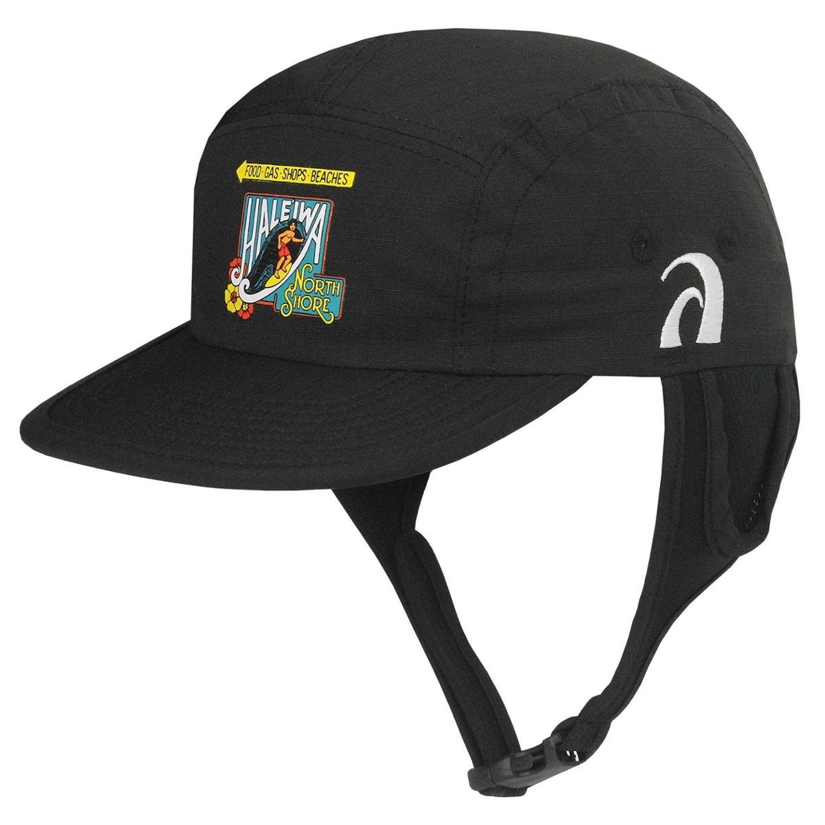 Boné Para Surf Haleiwa Surf Alive Black