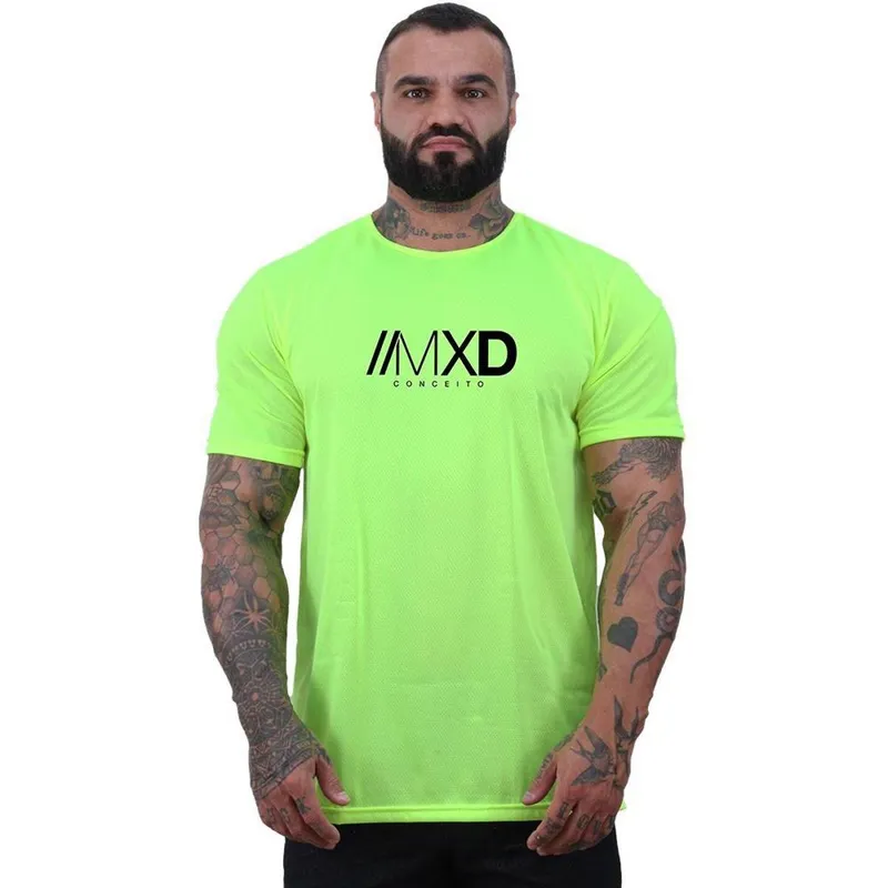 Camiseta Tradicional Poliéster MXD Conceito Estampado Grife Cor:;Tamanho:M