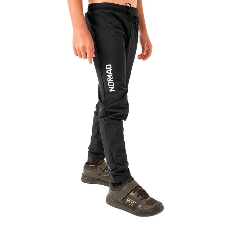 Calça Ciclismo Infantil Enduro Grom 2.0 Nomad Unissex Preto