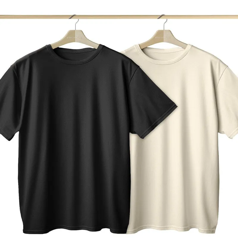 Kit 2 Camisetas Oversized Masculina Streetwear Genuine Grit