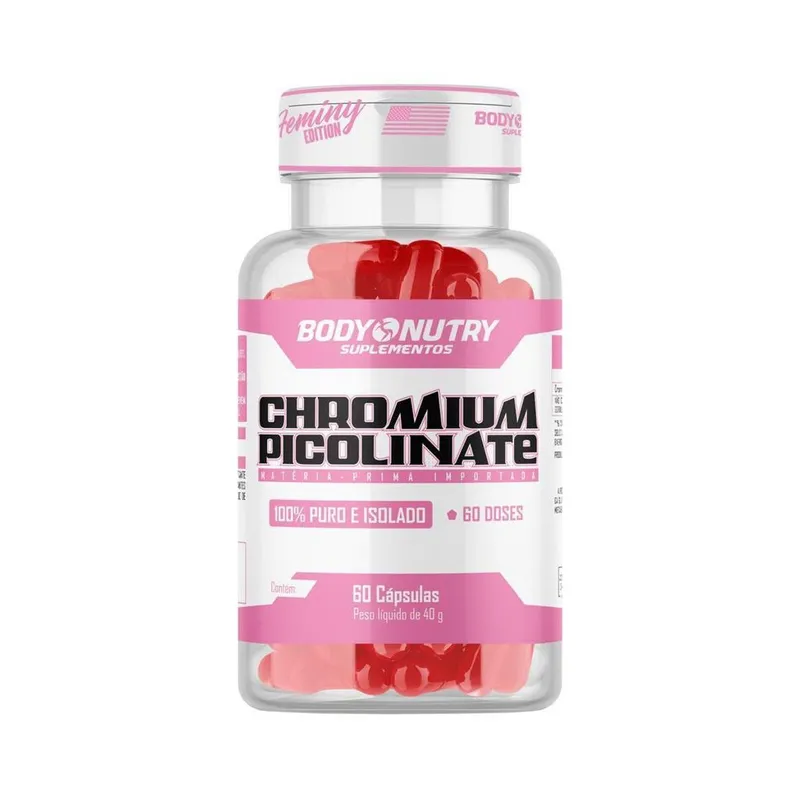 Chromium Picolinate Feminy 60 Cáps – Controle Metabólico