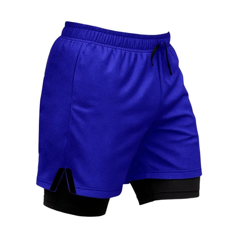 Short Masculino para Treino com Camada Interna e Estrutura Funcional