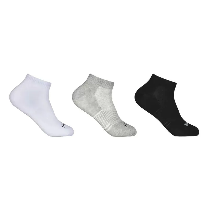 KIT MEIA CANO CURTO (3 PARES) 004HOWC22995 - CINZA/PRETO 33/38