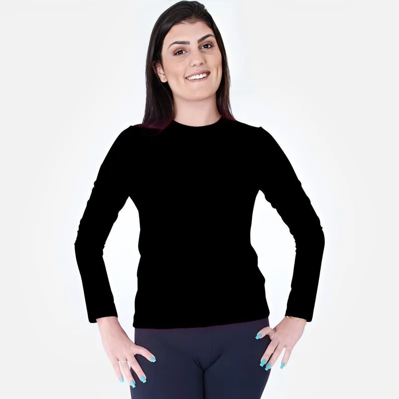 Camisa Proteção Solar UV50+ Feminina Verão Praia Piscina Ice Poliamida