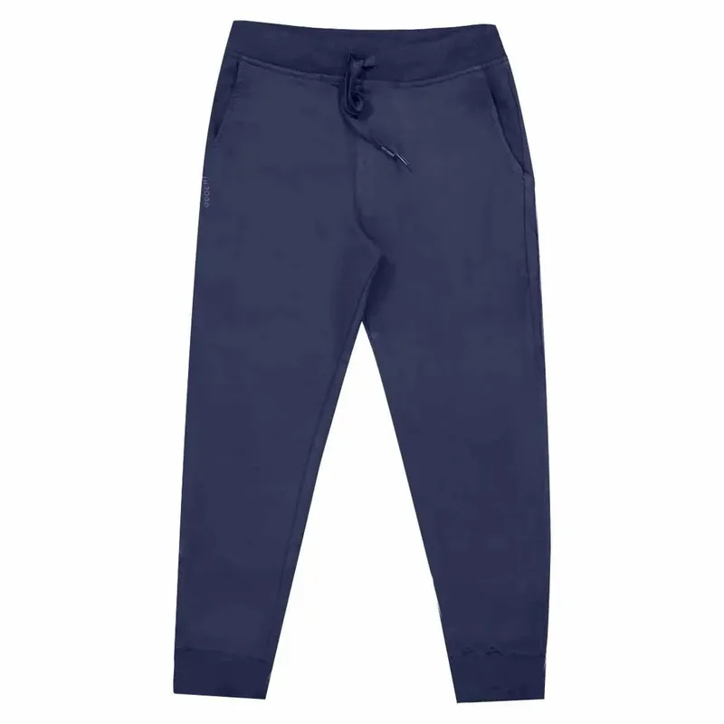 Calça Moletom Ogochi Infantil Essencial Azul Marinho