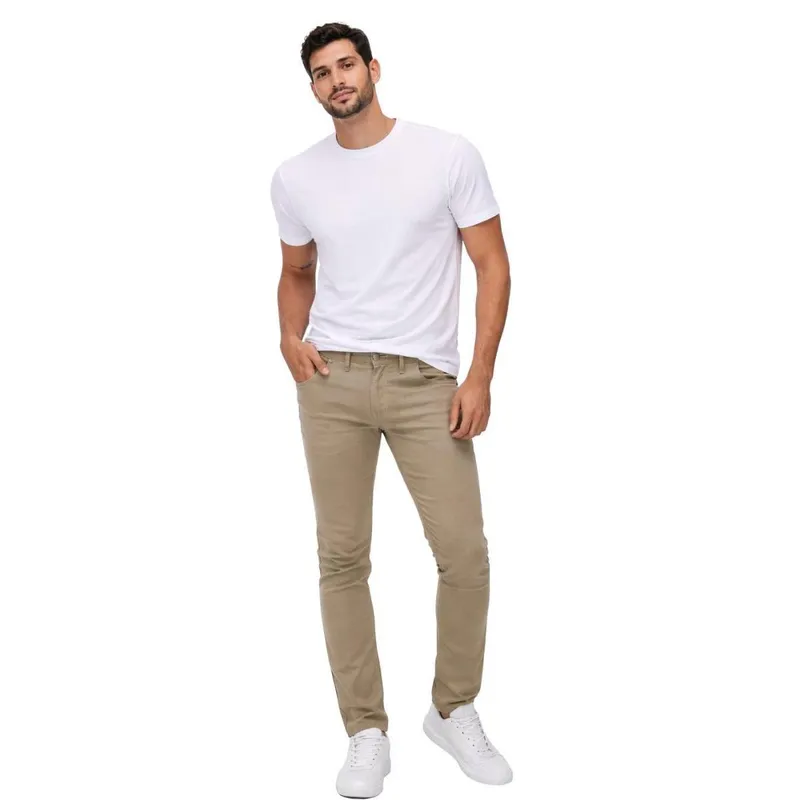 Calça masculina slim Ogochi