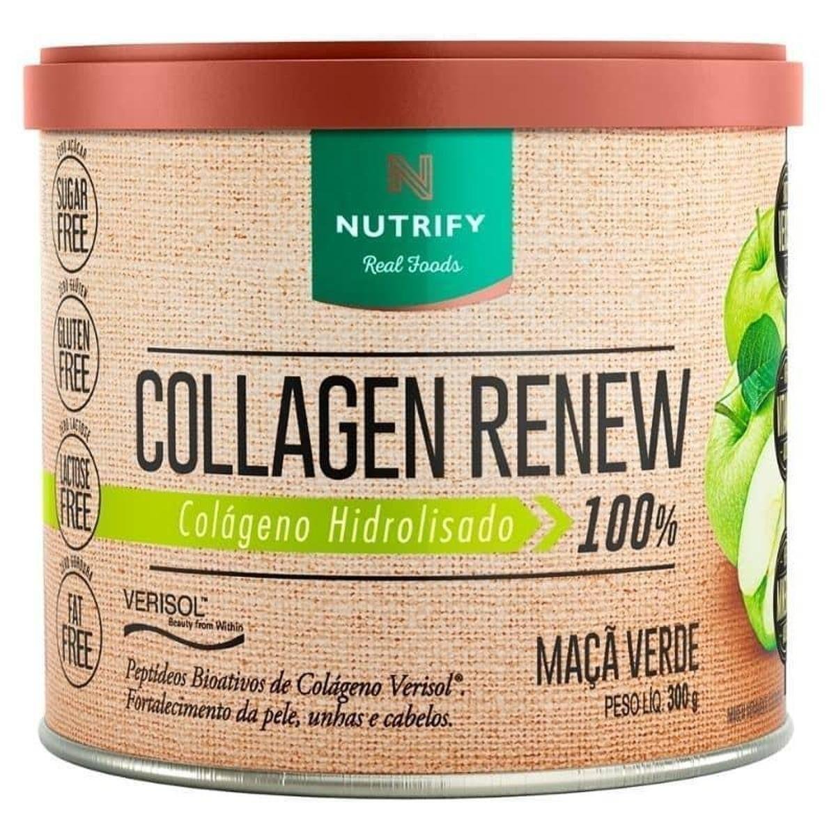 Collagen Renew (300g) Nutrify;Tamanho:Único;Gênero:Unissex