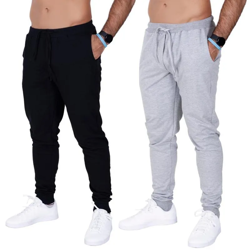 Kit 2 Calça Moletom Com Bolso Frimodas Masculino Adulto