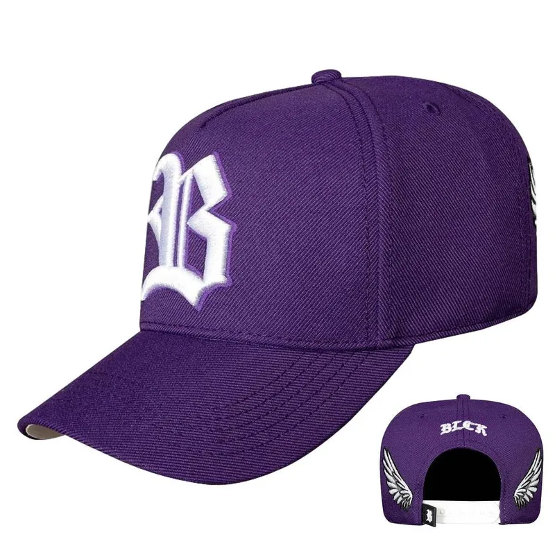 Boné Blck Brasil New Wings Asas Angel Aba Curva Snapback