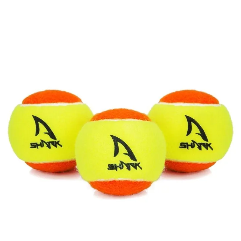 BOLA DE BEACH TENNIS SHARK ITF STAGE 2 PACK COM 03 UNIDADES