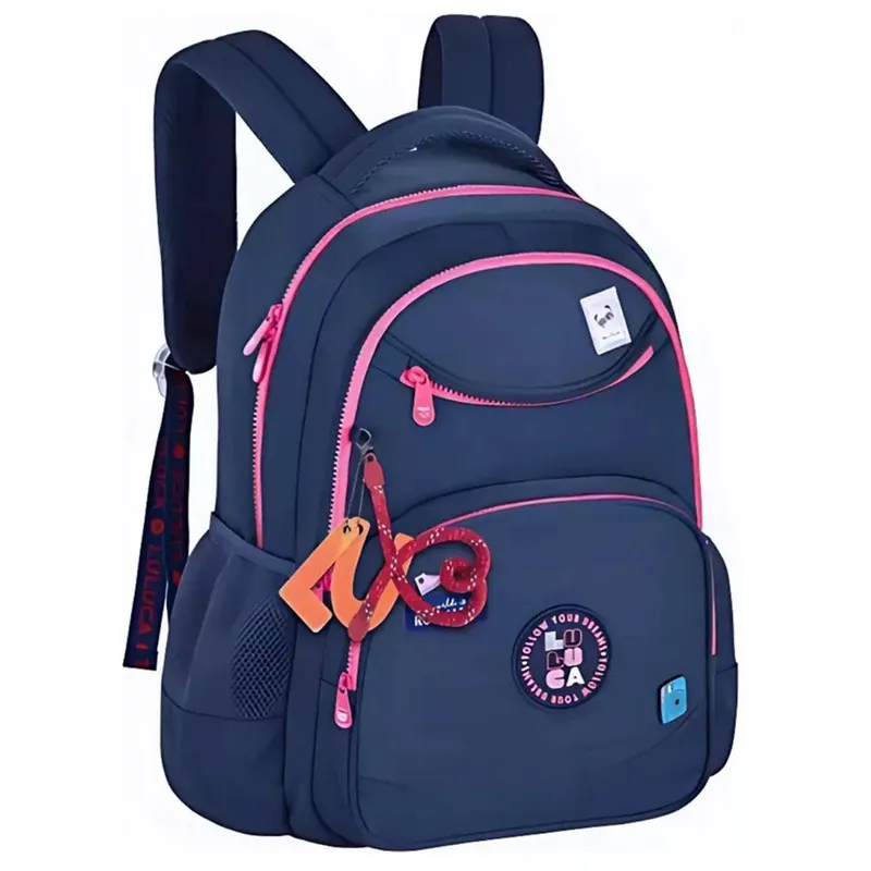 Mochila Escolar Luluca Juvenil Casual Viagem Estilosa Oficial Linda e Reforçada