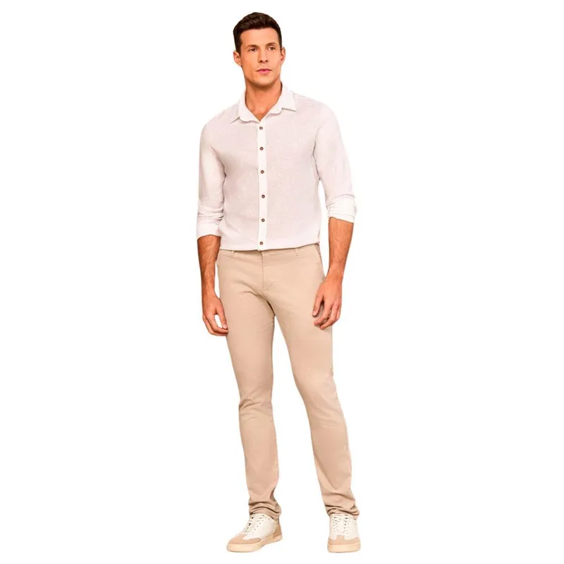 Calça Lado Avesso Camurça Collor Masculina