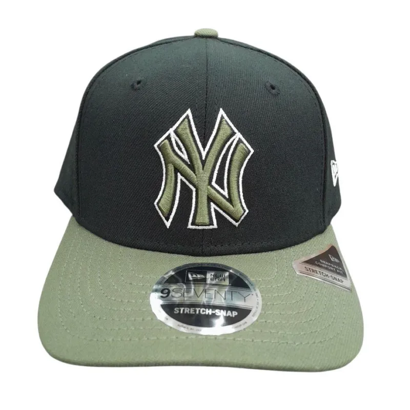 Boné New Era 9Seventy - Preto/Verde Oliva